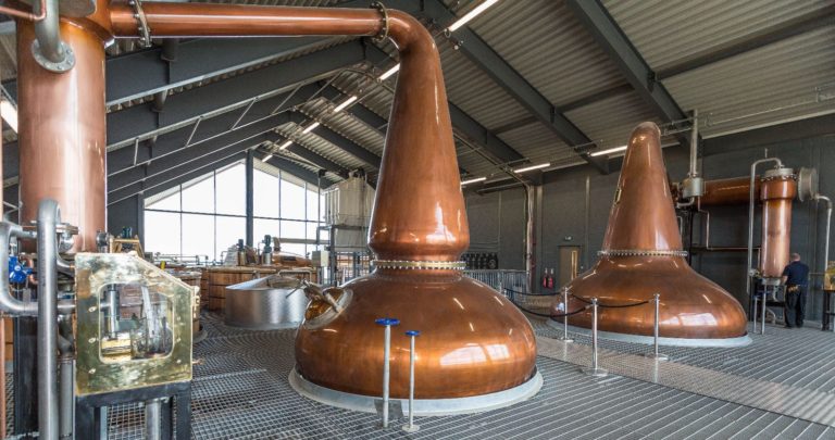 Lagg distillery stills